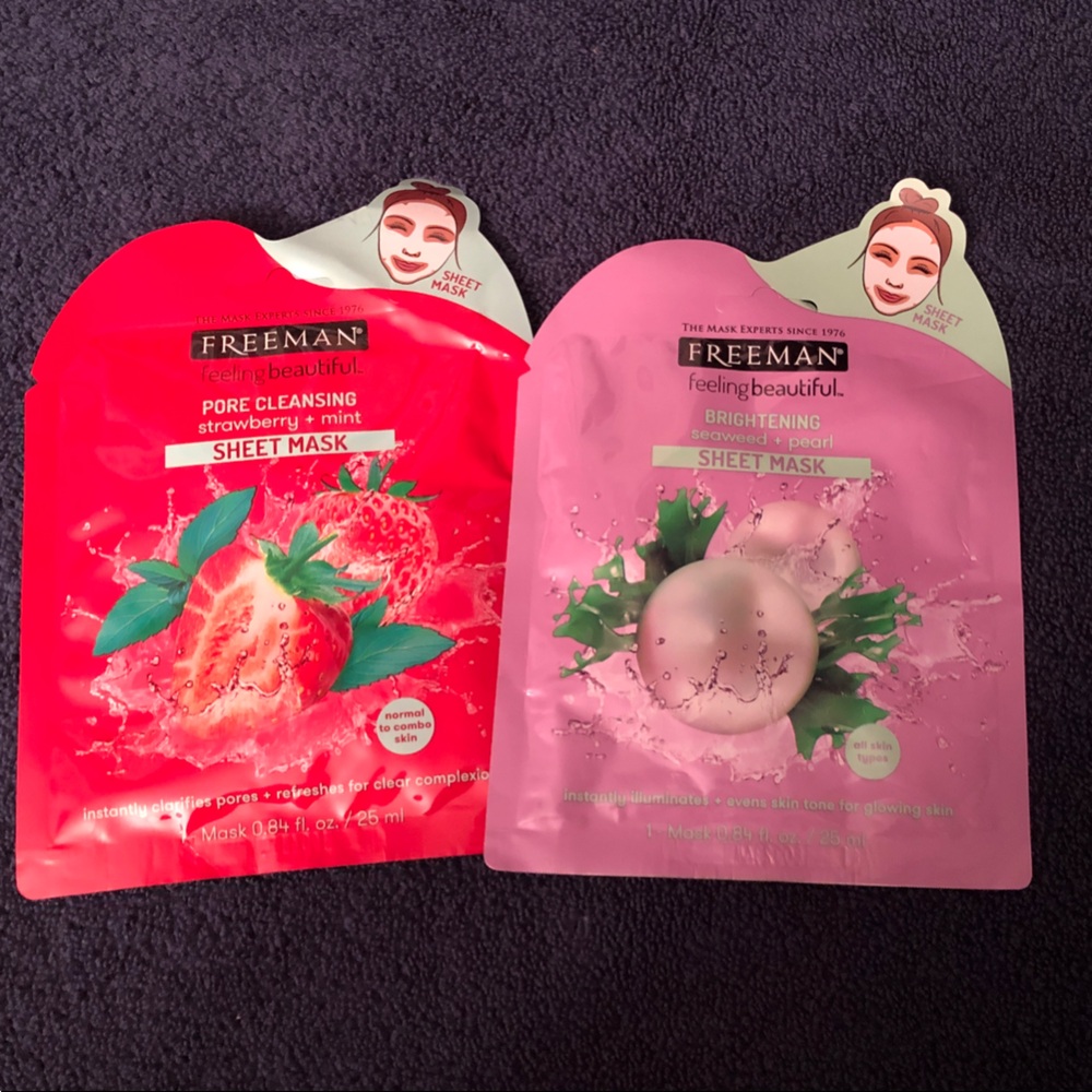 Brightening Sheet Mask - Pink (Pearl & Seaweed)